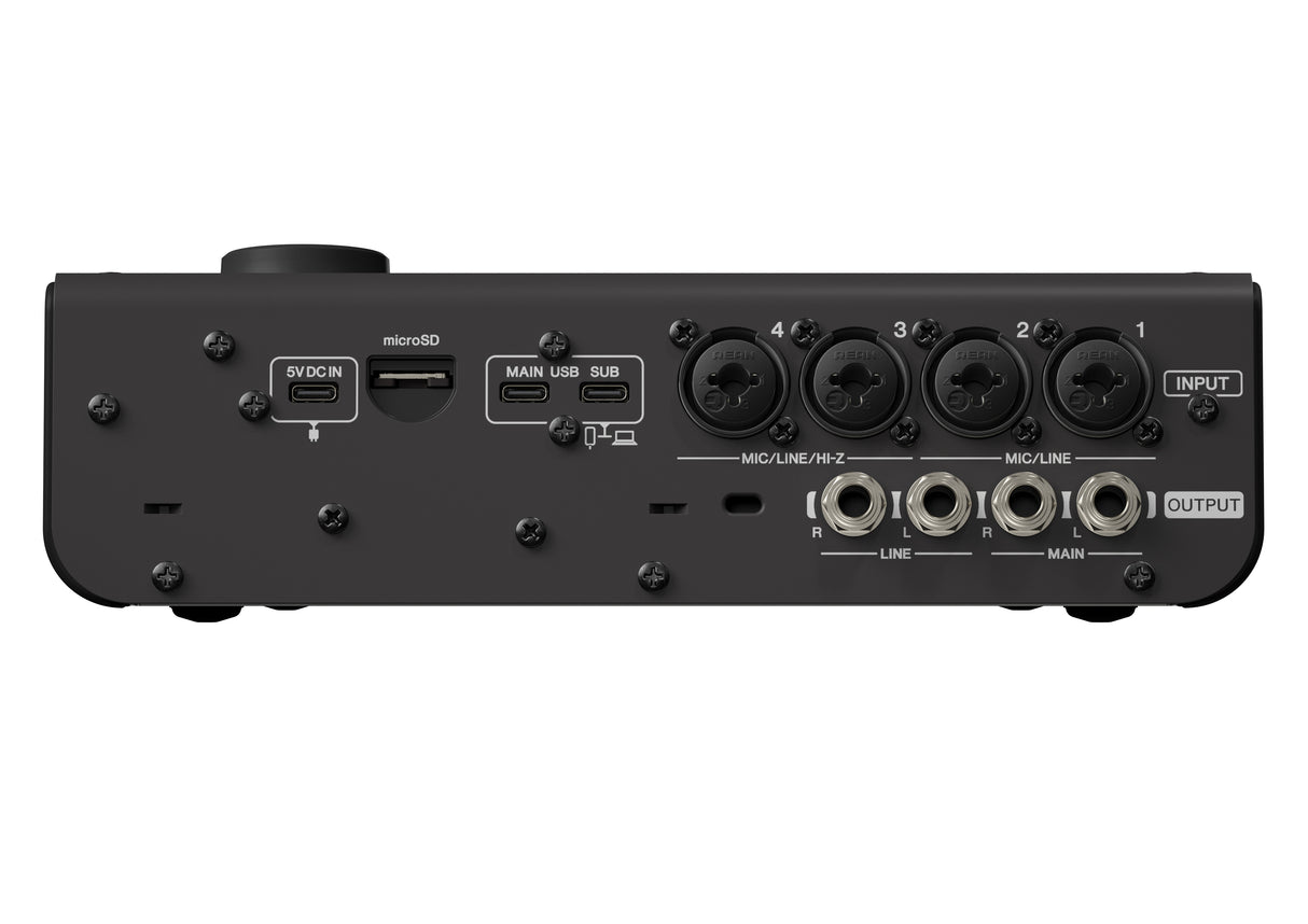 Yamaha URX44 USB-C audiointerface (Svart)