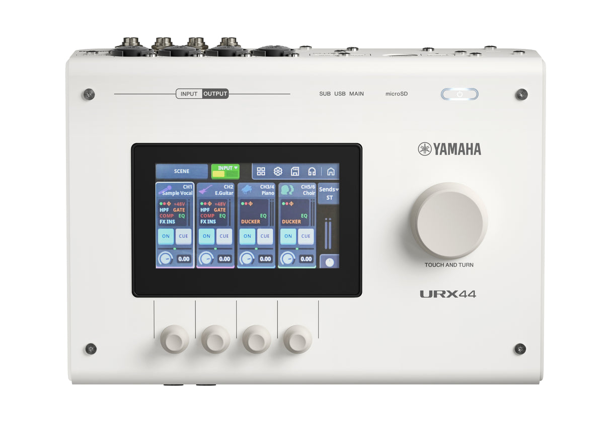 Yamaha URX44 USB-C audiointerface (Hvit)