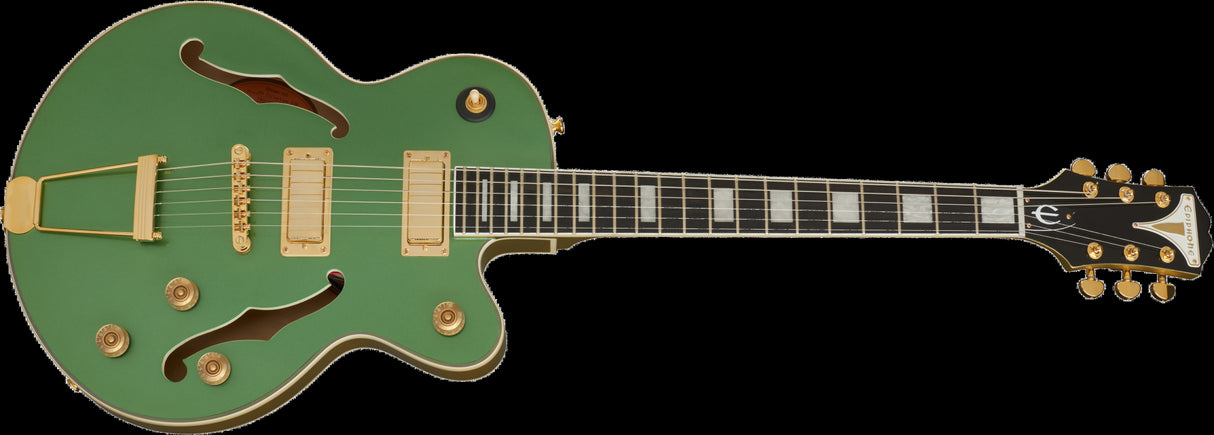 Epiphone Uptown Kat ES elektrisk gitar (Emerald Green Metallic )