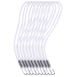 Spannfix Elastikk 10 stk. (Hvit)