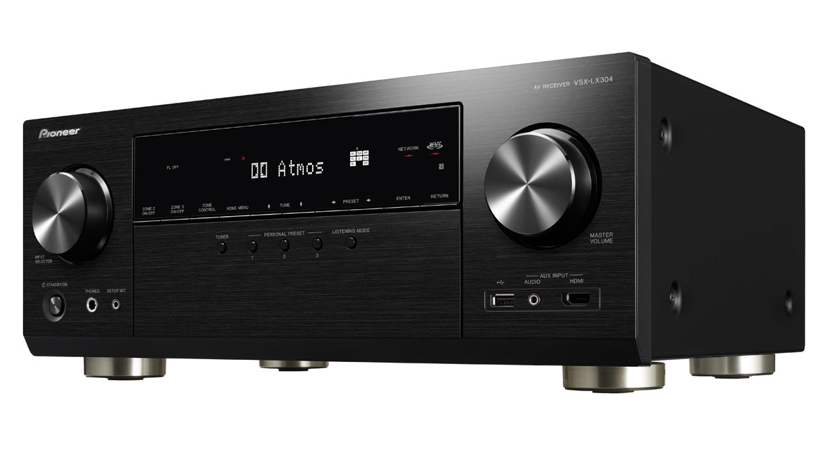 Pioneer VSX-LX305 9,2-kanals mottaker (svart, 9x185W)
