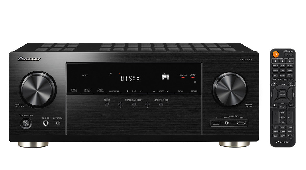 Pioneer VSX-LX305 9,2-kanals mottaker (svart, 9x185W)