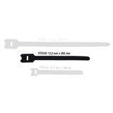 Kabelreim borrelås Hook & Loop 10 stk. (200 mm)