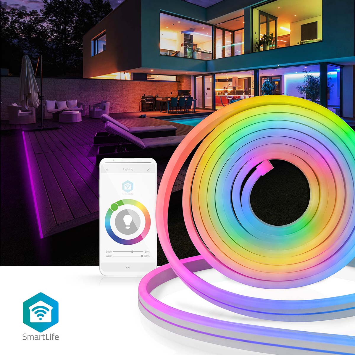 SmartLife LED Strip (Flerfarget, 5m)