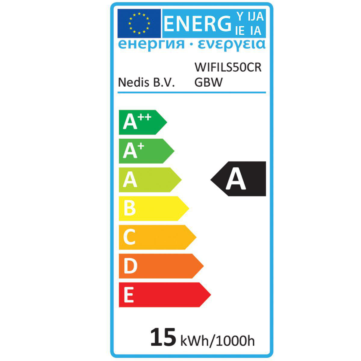 Wi-Fi LED strip (flerfarget, 5m)