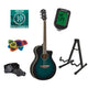 Yamaha APX600 startsett (Oriental Blue Burst )