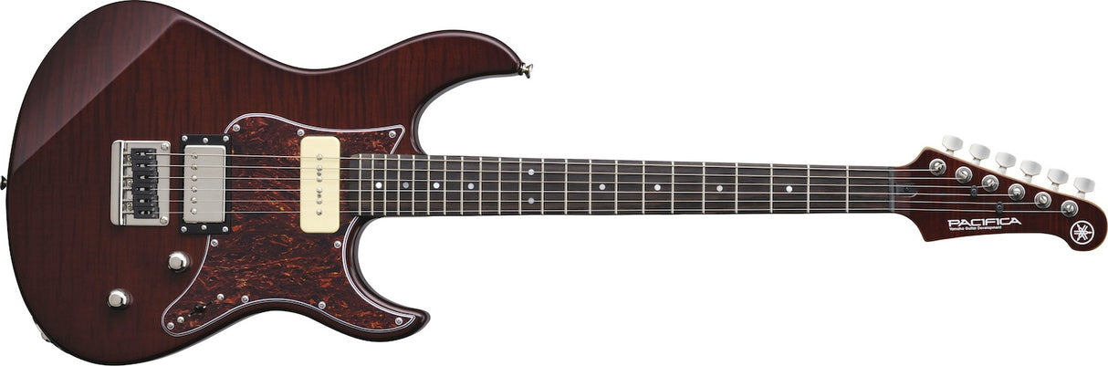 Yamaha Pacifica elektrisk gitar GPA611H Flame Maple elektrisk gitar ( Root Beer )