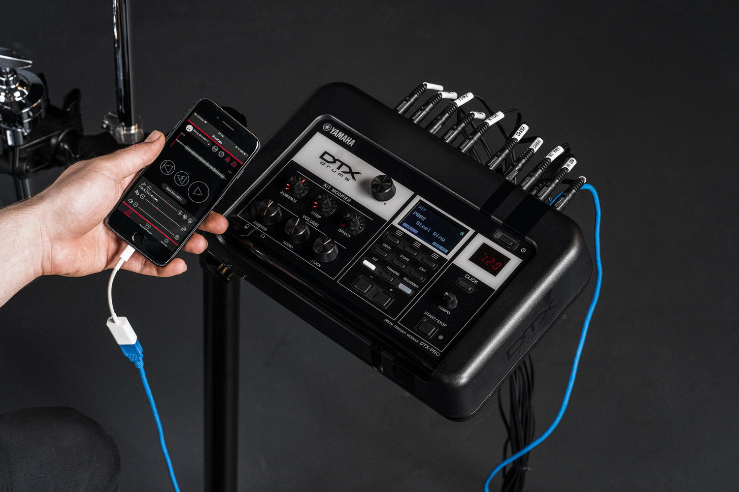 Yamaha DTX6K3-X elektrisk trommesett