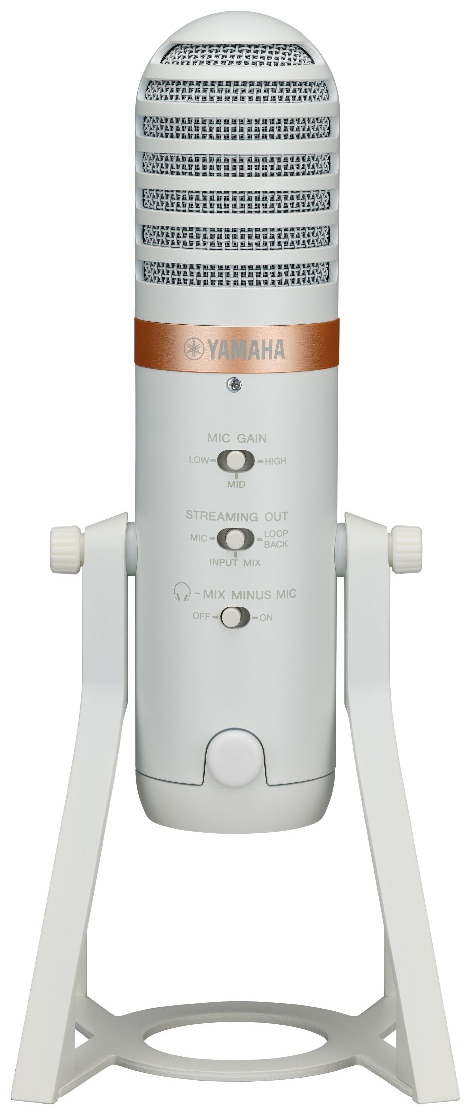 Yamaha AG01 USB-mikrofon (hvit)