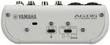 Yamaha AG06 MkII Live Streaming Mixer (hvit)