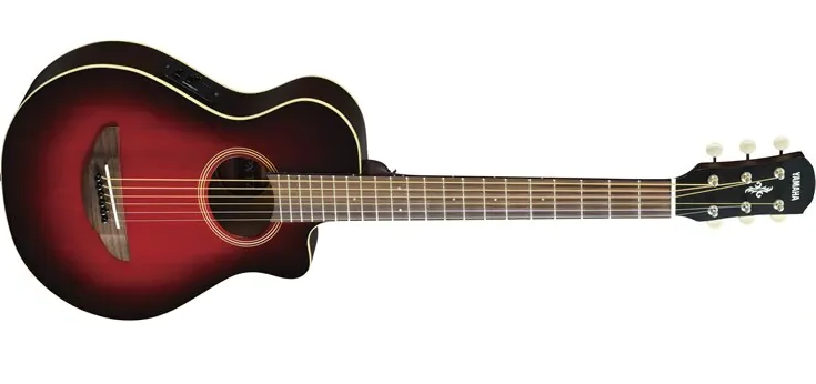 Yamaha APX T2 Western gitar (mørk Red Burst )