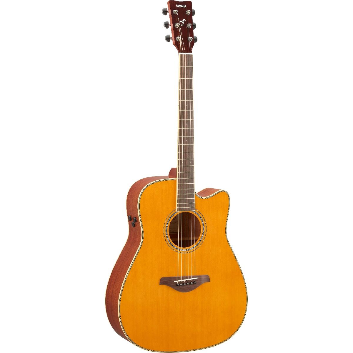 Yamaha FGC TransAcoustic Western Guitar ( Vintage )