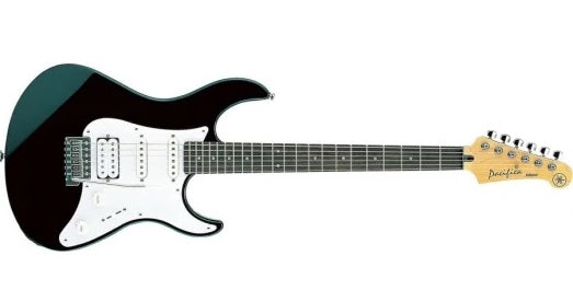 Yamaha Pacifica elektrisk gitar GPA112JBLII (svart)