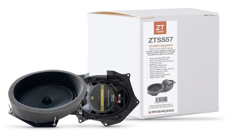 Phoenix Gold Speaker Upgrade Kit for Scania R-Series
