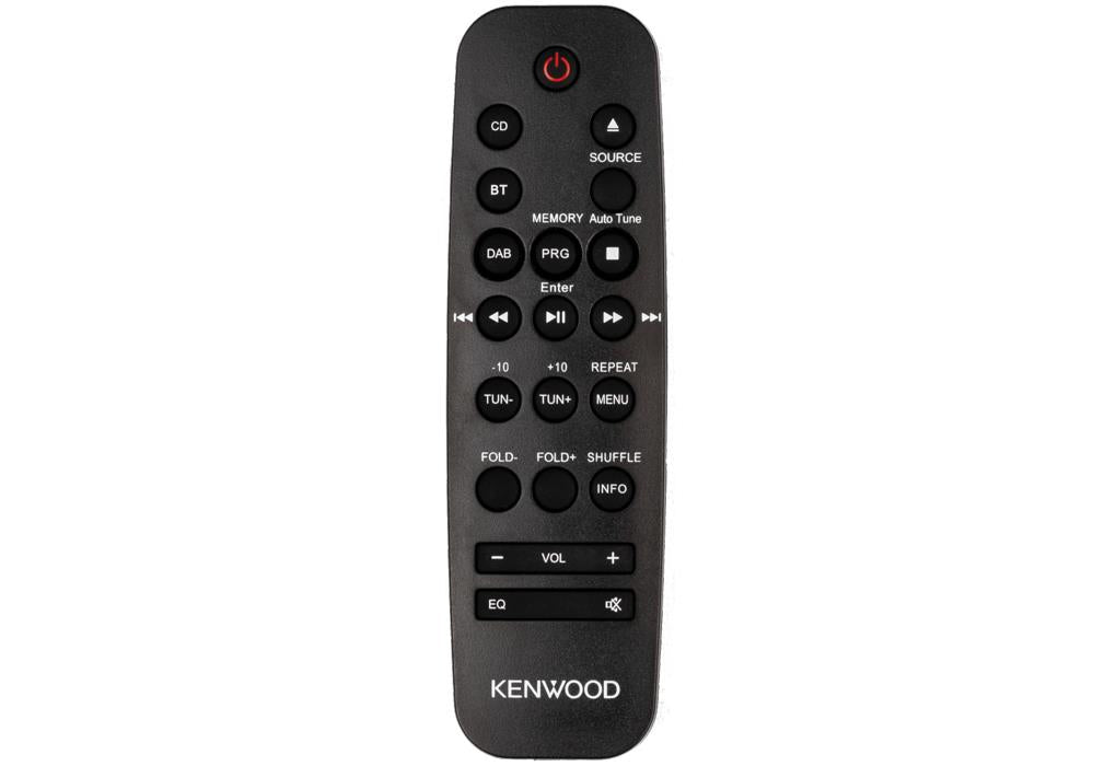 Kenwood M-918DAB - Minisystem med Bluetooth og DAB, Sølv