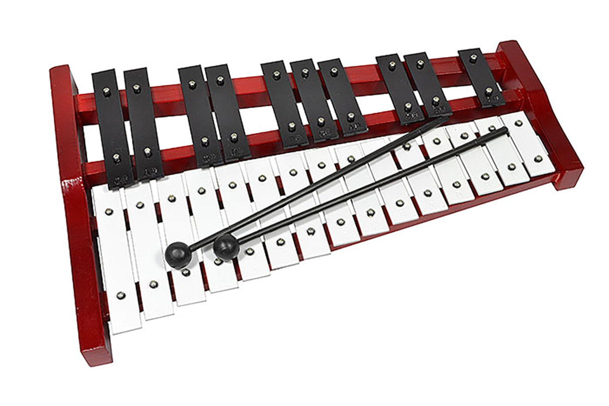 Bryce Music Metallophone, 25 lydplanker