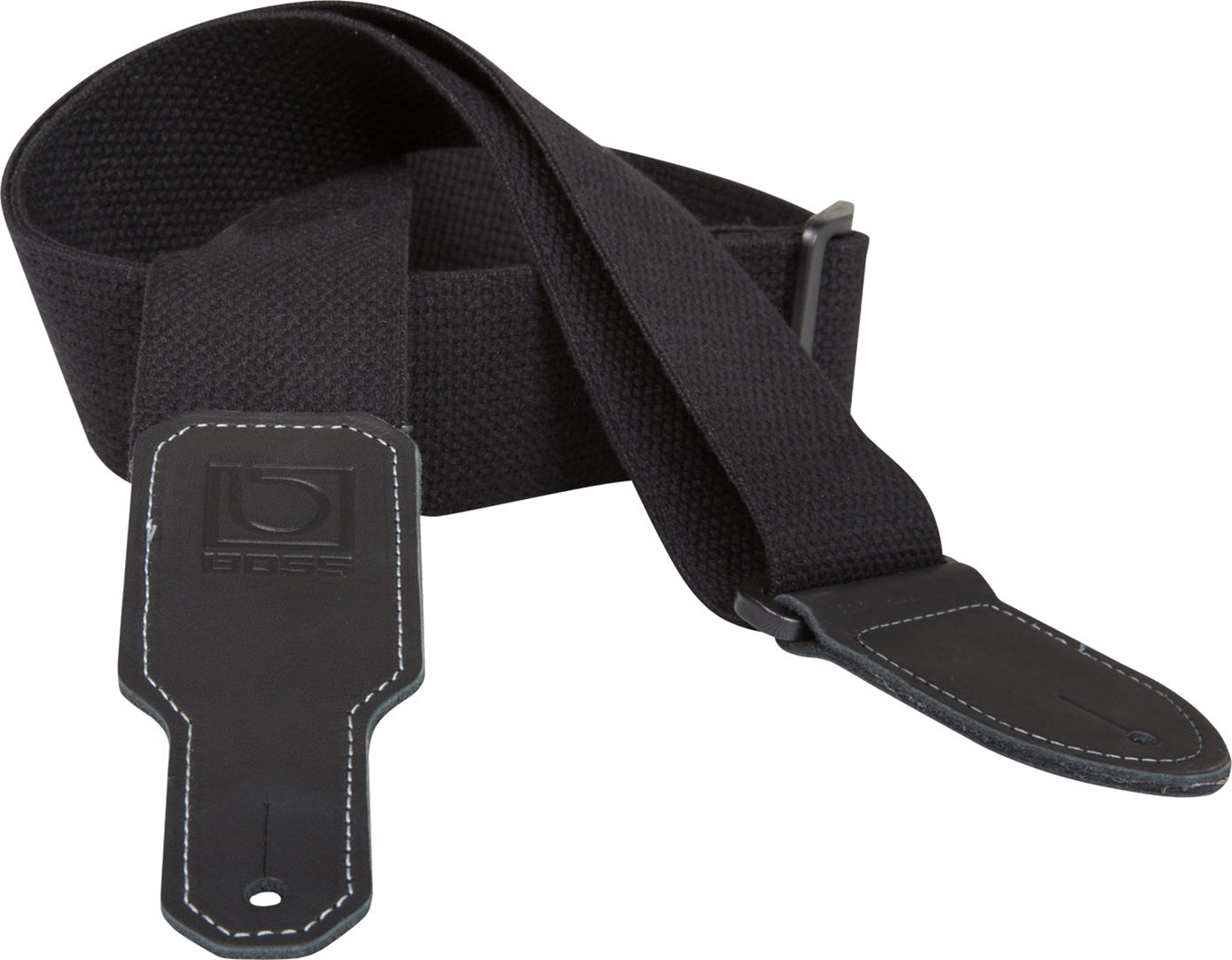 Boss BSC-20-BLK gitarstropp (svart, bomull)