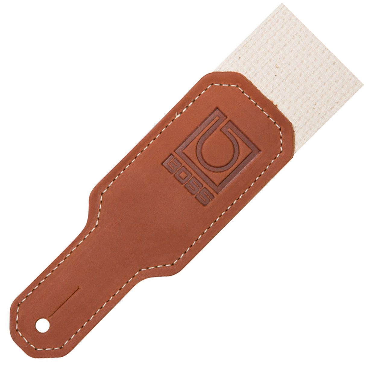 Boss BSC-20-NAT gitarstropp (naturlig, bomull)