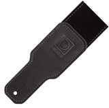 Boss BSS-25-BLK gitarstropp (svart, semsket skinn)