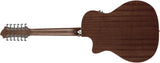 Hagstrom Siljan II Grand Auditorium 12-strengs Wester-gitar (naturlig)