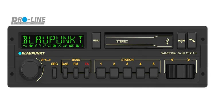 Blaupunkt Hamburg SQM 23 DAB Bilradio med DAB+ og Bluetooth