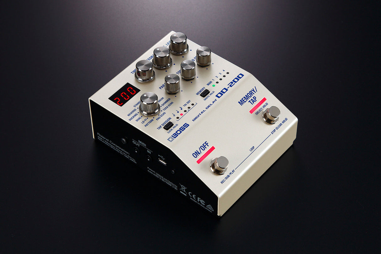 Boss DD-200 Digital Delay gitarpedal