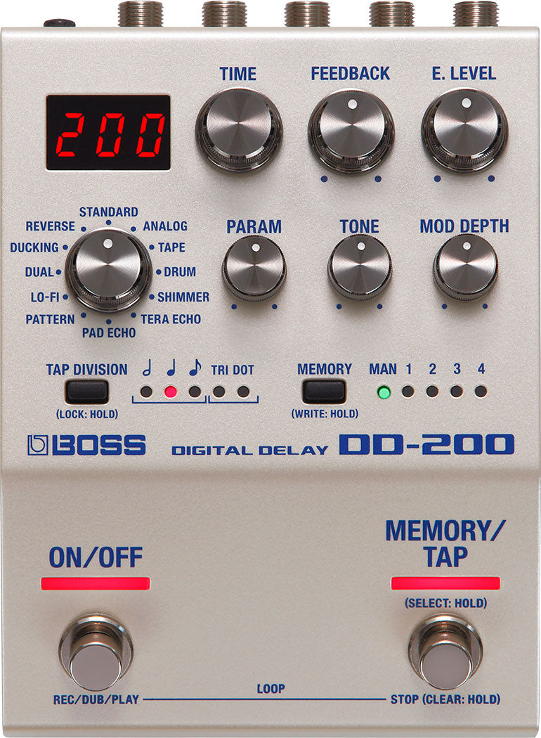 Boss DD-200 Digital Delay gitarpedal
