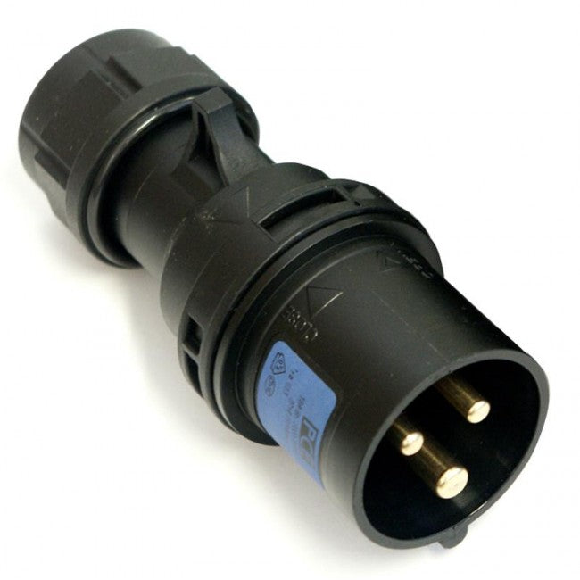 PCE CEE-plugg 230V/16A 3-polet (hann)
