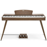 Donner DDP-80 el-piano, valnøtt
