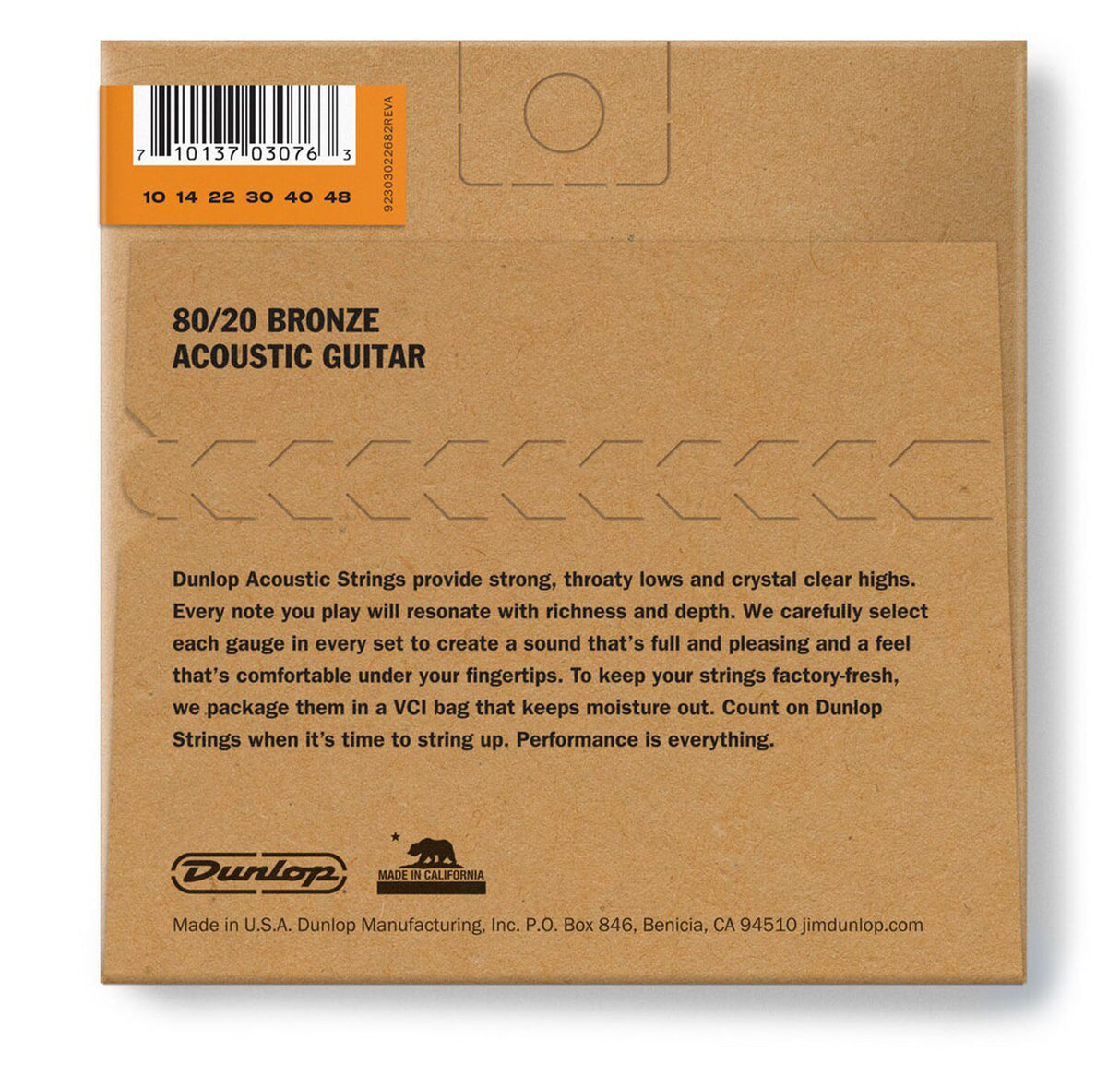 Dunlop DAB1048 gitarstrenger (10-48)