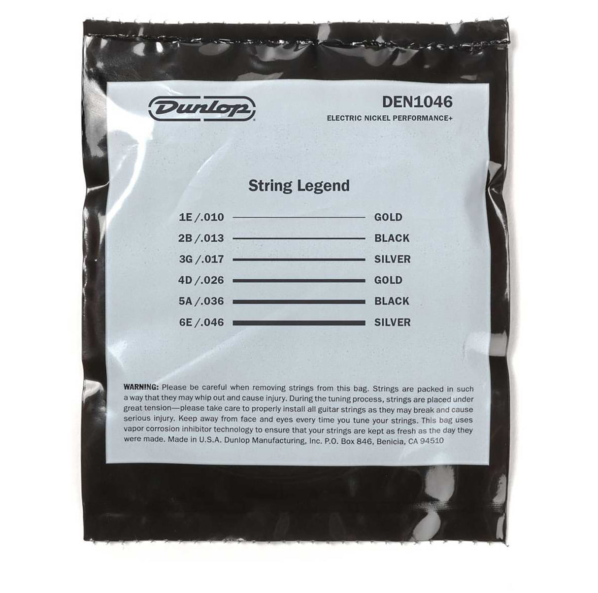Dunlop DEN1046 gitarstrenger (10-46)