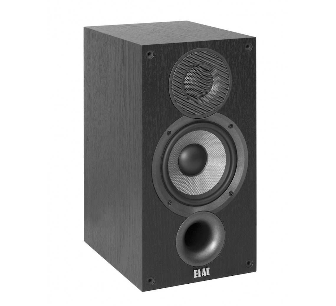Elac Debut B5.2 bokhyllehøyttalersett (svart)