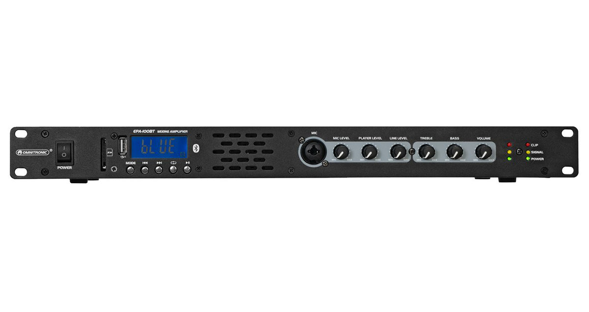 Omnitronic EPA-100BT mediespiller