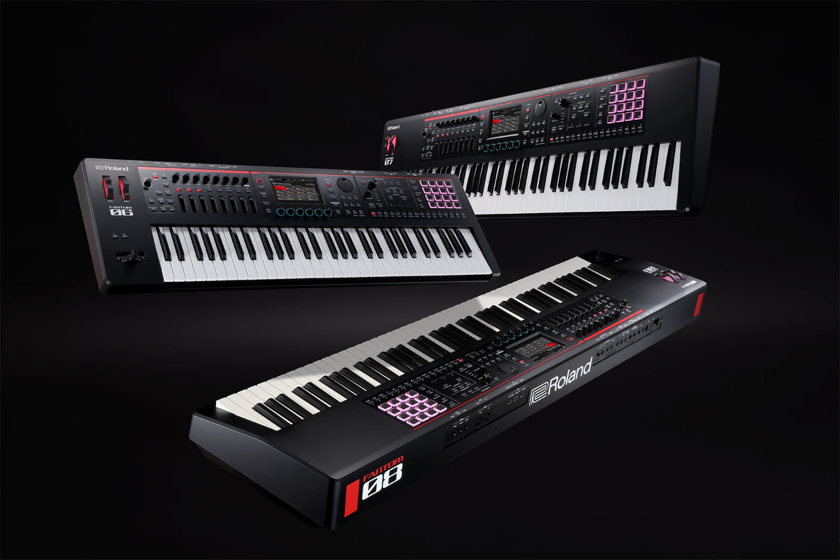 Roland Fantom-07 76 Synthesizer (svart)
