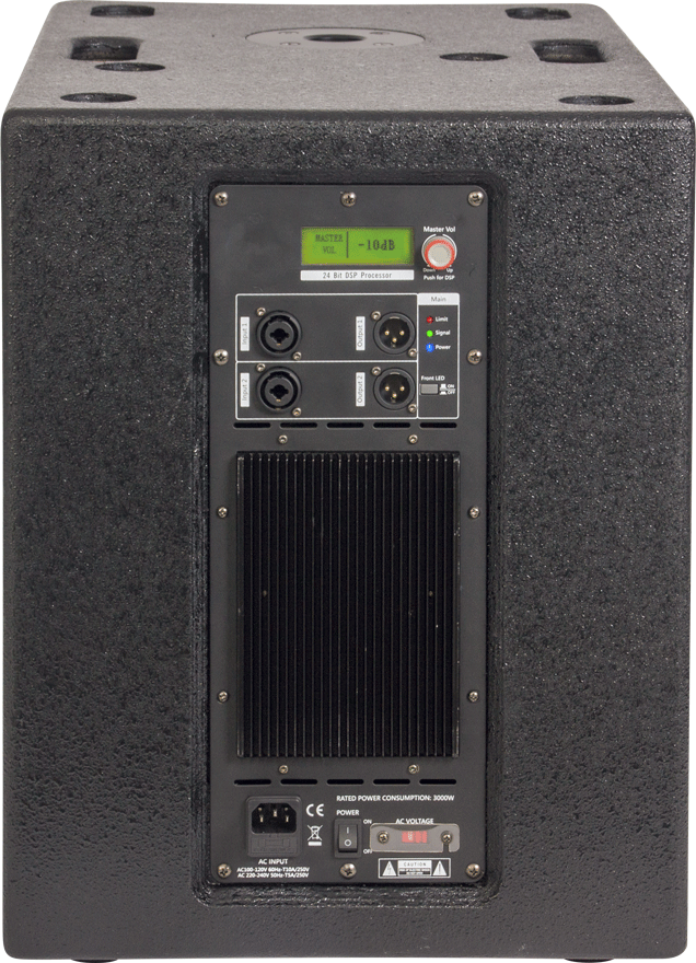 BST SA12WDSP aktiv subwoofer (800W, 12")