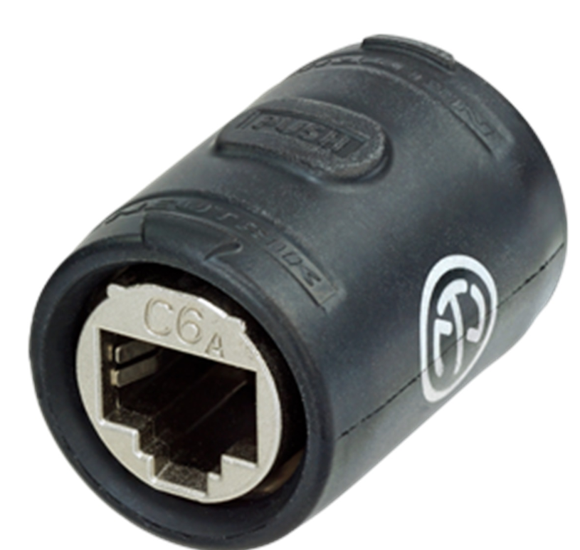 Neutrik NE8FFX6-W CAT6a kobling