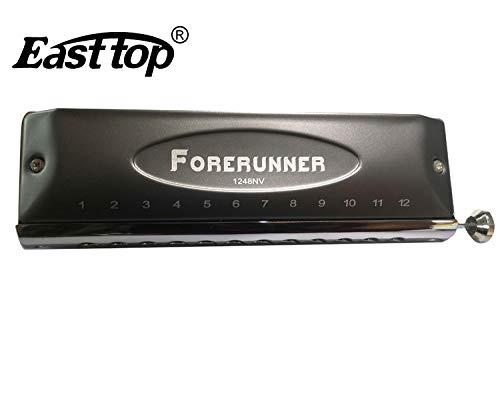 Easttop 'Forerunner' kromatisk 12-hulls munnspill (C)