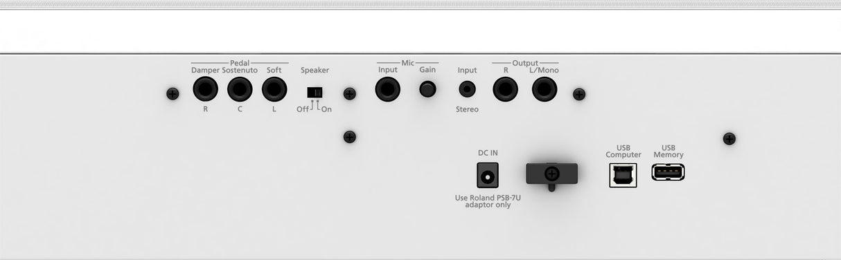 Roland FP-60X digitalpiano (hvit)