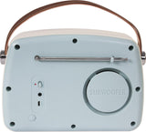 Madison Retro Radio med Bluetooth (lyseblå)