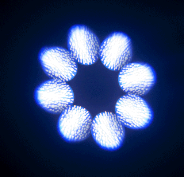 4 stk. AFX HOTBEAM 16R (Beam - Spot - Wash) + Gratis MyDMX 3.0