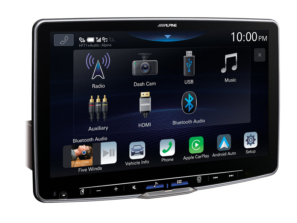 Alpine HALO11 iLX-F115D trådløs Apple Carplay (11")