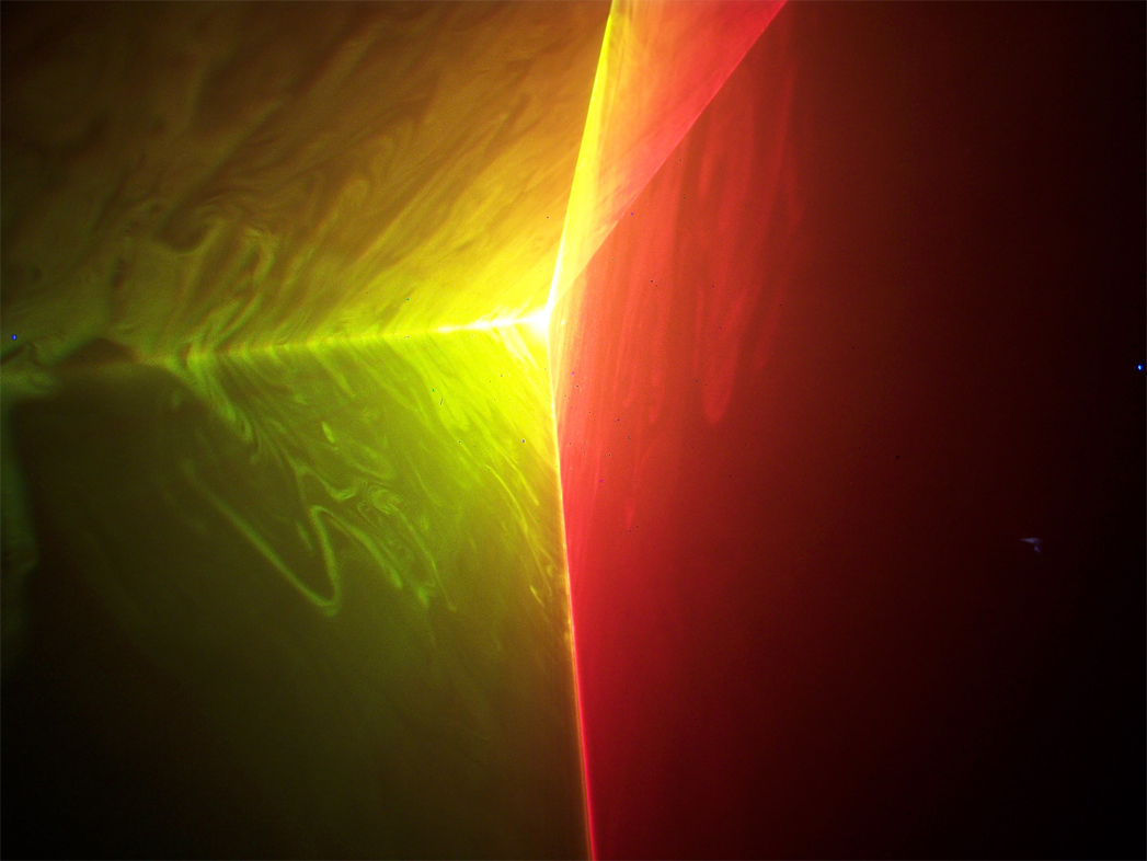 Ibiza laserlys med DMX og ILDA (RGB, 1100MW)