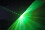 Ibiza laserlys med DMX (grønn, 60MW)
