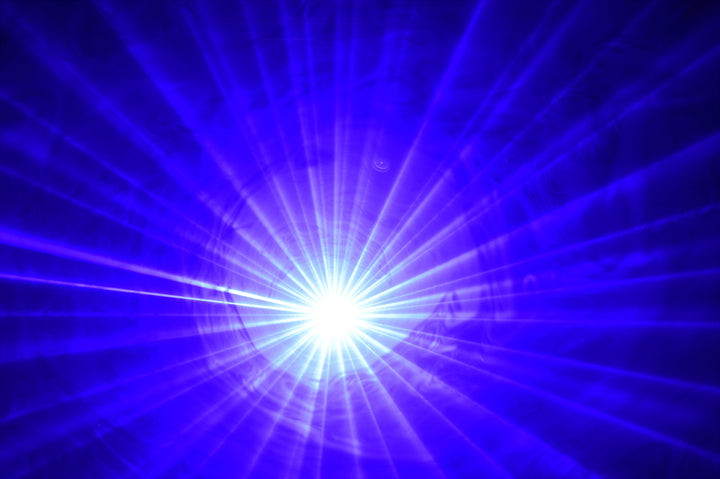 Ibiza laserlys med DMX og ILDA (RGB, 1100MW)