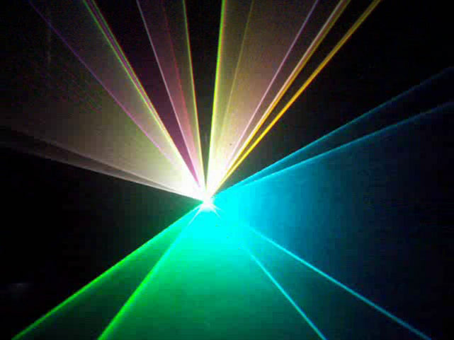 Ibiza LZR 430 RGB laserlys