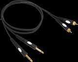 BST Phono til 6,3 mm jack-adapterkabel (3 m)