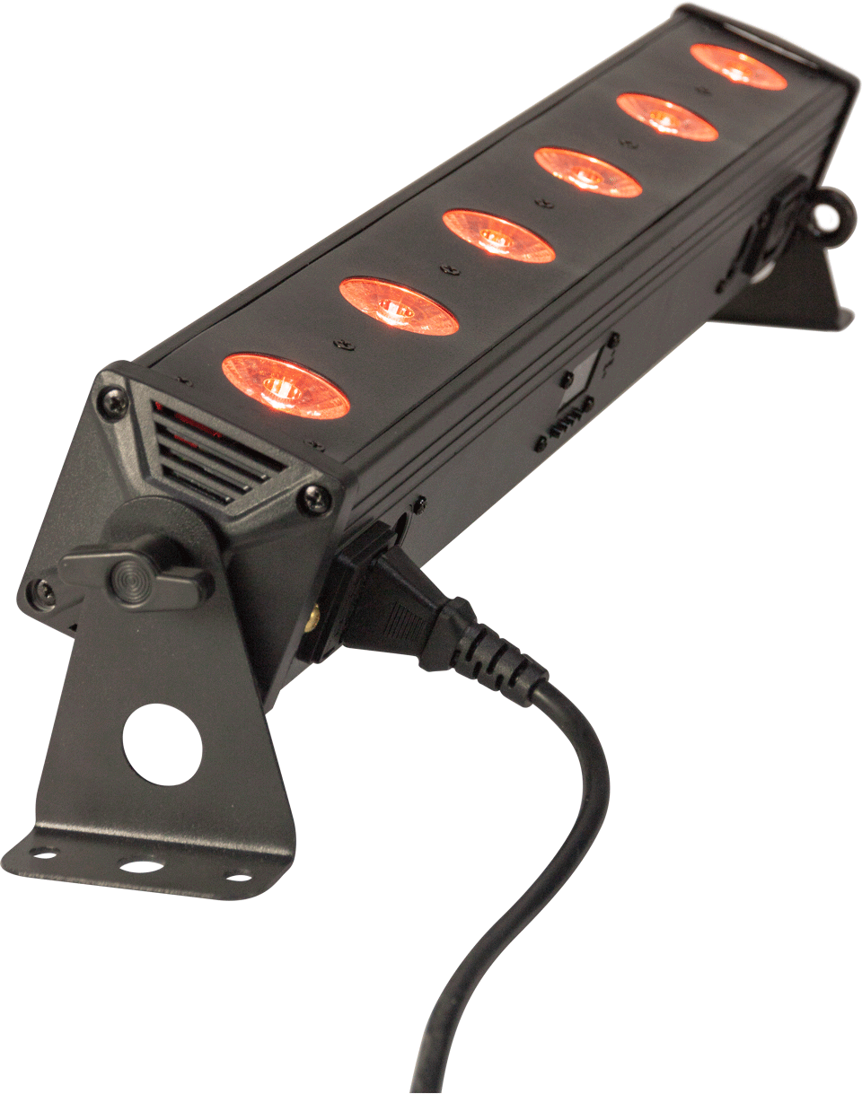 Ibiza LED Bar X6-RGBW