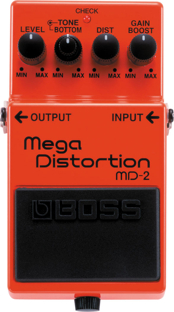 Boss MD-2 Mega Distortion gitarpedal