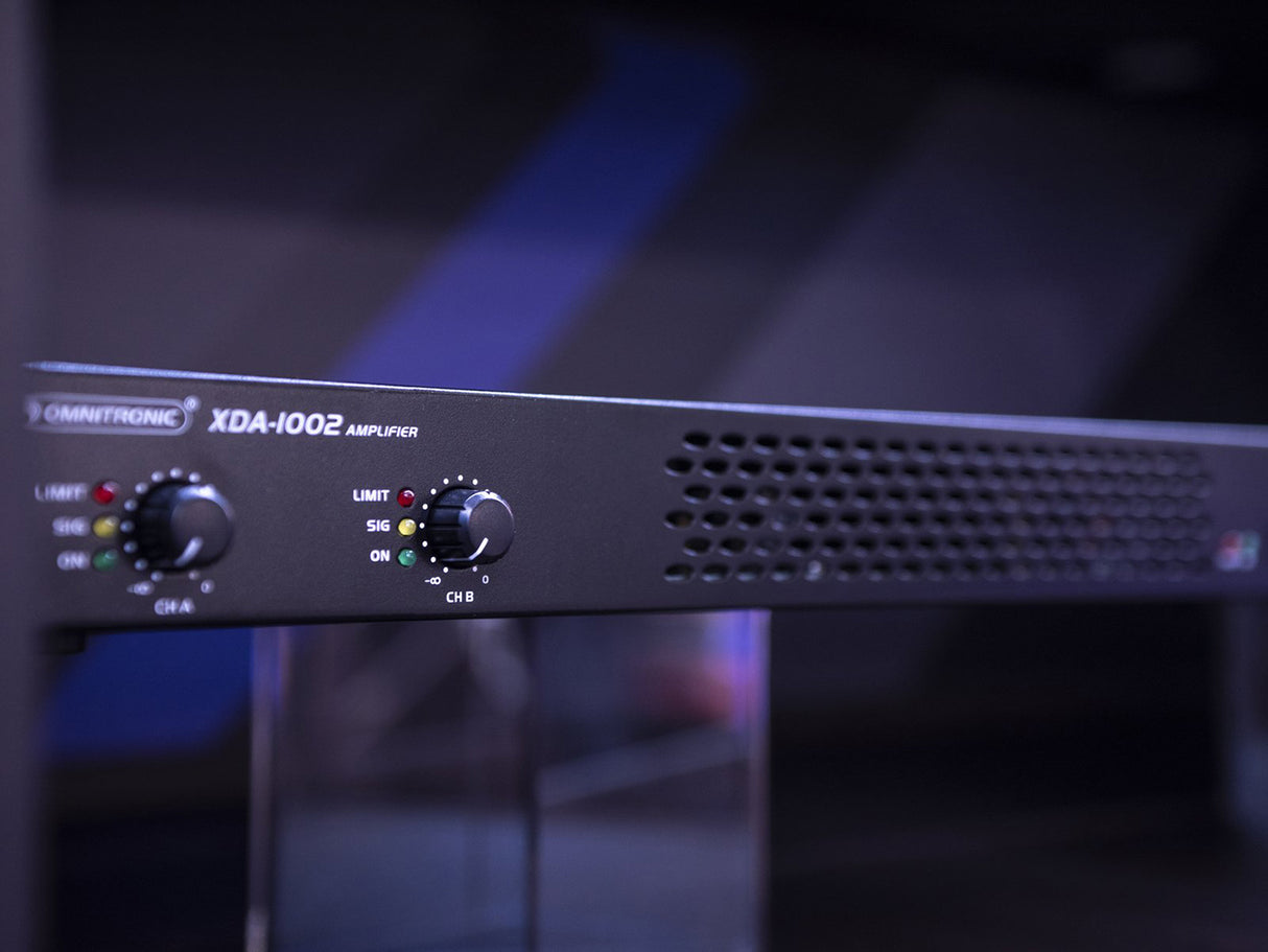 Omnitronic XDA-1002 PA digital forsterker
