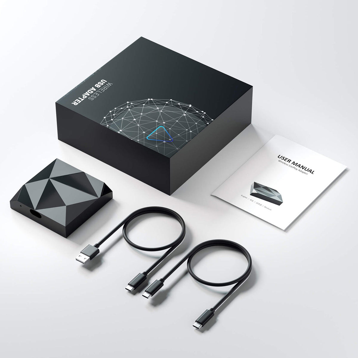 RETURVARE: Trådløs Apple CarPlay -adapter MK4